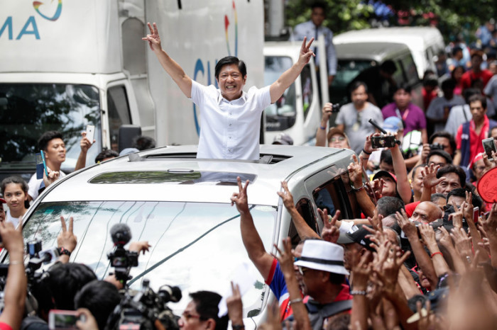 Die Philippinen beginnen mit der Neuauszählung der Stimmen von Ferdinand 'Bongbong' Marcos Jr. für die Vizepräsidentschaft. Foto: epa/Mark R. Cristino