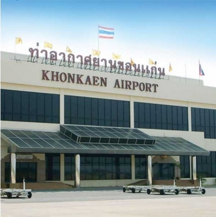 Terminal des internationalen Flughafens Khon Kaen. Der Airport soll für zwei Milliarden Baht erweitert werden. Foto: Tourism Authority of Thailand