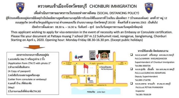 Foto: Chonburi Immigration Pattaya