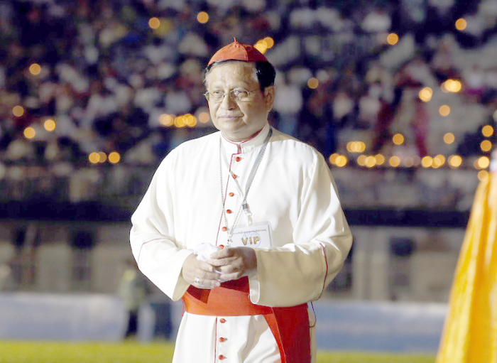 Kardinal Charles Bo. Foto: epa/efe/Nyein Chan Naing