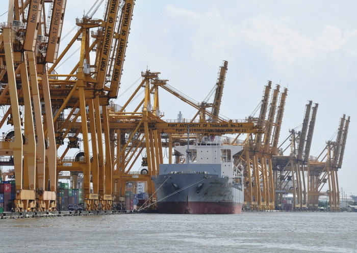 Bangkoks Containerhafen Klong Toey. Foto: epa/Udo Weitz