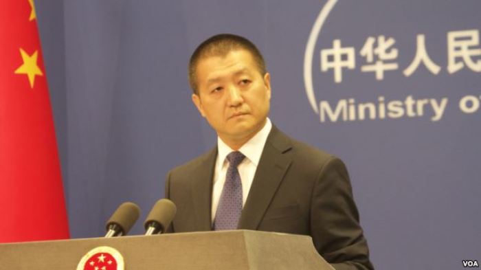 Sprecher des Außenministeriums, Lu Kang. Foto: Wikimedia/Voa