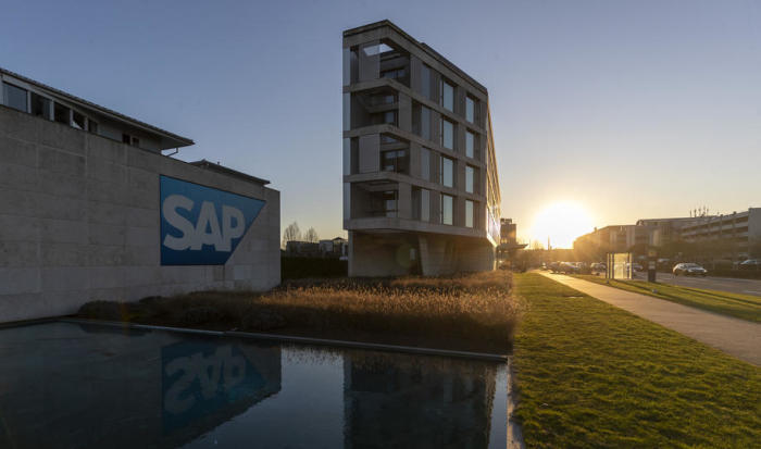 Softwarehersteller SAP in Walldorf. Foto: epa/Ronald Wittek