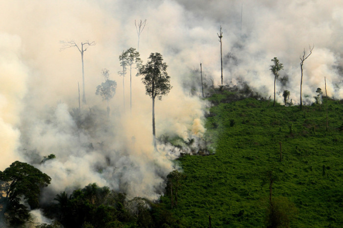 Wald- und Buschbrände in Indonesien haben den dichten Smog in Südthailand verursacht.