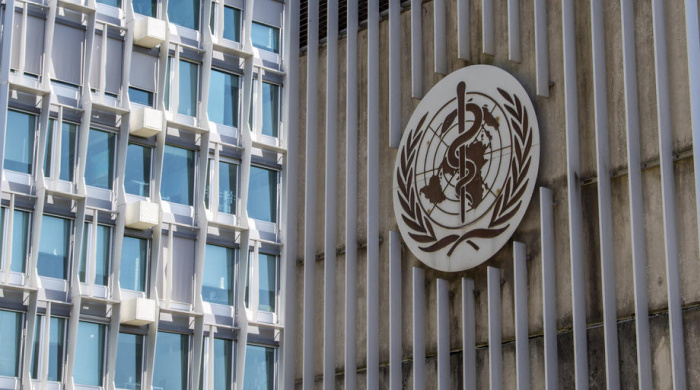 Der Hauptsitz der Weltgesundheitsorganisation (WHO) in Genf. Foto: epa/Martial Trezzini