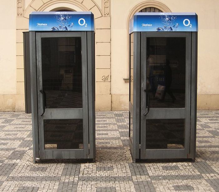 Telefonzellen in Tschechien. Foto: Wikipedia