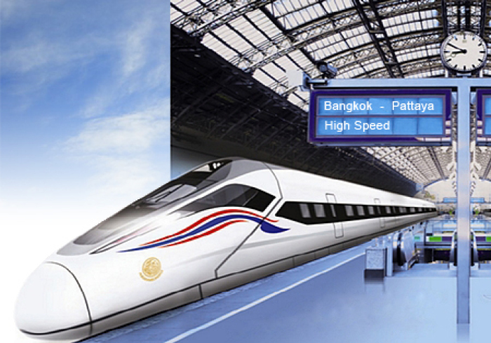 Mit Highspeed soll es in naher Zukunft von Bangkok nach Pattaya und weiter bis Rayong gehen. Foto: Redaktion
