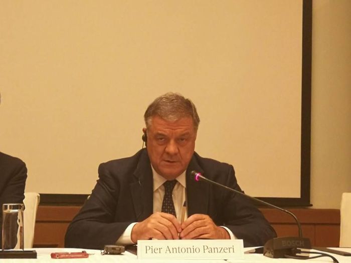 Der Vorsitzende des EU-Menschenrechtsausschusses, Pier Antonio Panzeri. Foto: The Nation