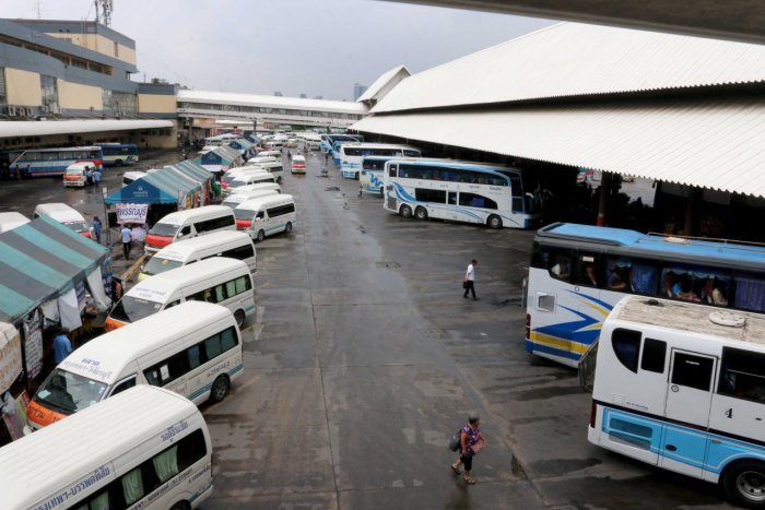 Mit dem neuen Terminal für Minibusse soll der Busbahnhof Morchit 2 (im Bild) entlastet werden. Foto: The Nation