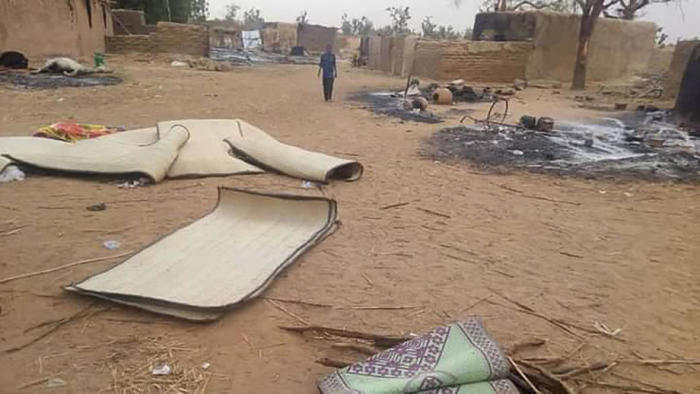 Anschläge auf Dörfer in Niger. Foto: epa/Str