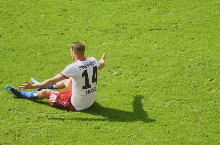 Aaron Hunt ist neuer Mannschaftskapitän des Fußball- Zweitligisten Hamburger SV. Foto: epa/David Hecker