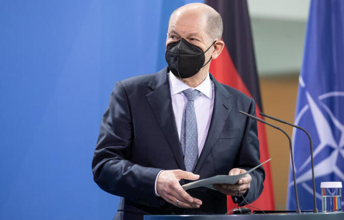 Olaf Scholz, German Chancellor, in Berlin. Photo: epa/ANDREAS GORA