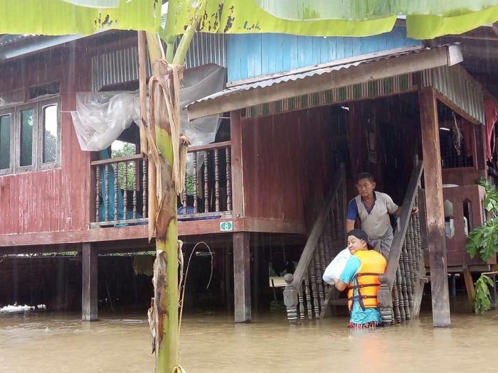 In vielen Landesteilen des Nordostens leidet die Bevölkerung unter Überschwemmungen. Foto: The Nation