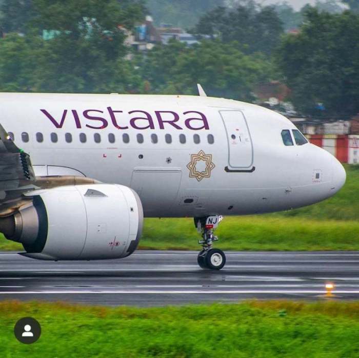 Vistara Air steuert neu Bangkok ab Neu-Delhi an. Foto: Vistara Air