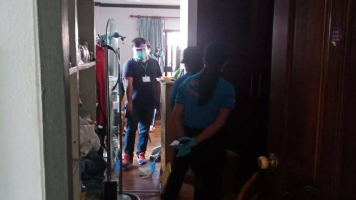 Die Leiche des Schweizers wurde am Samstagnachmittag in seinem Apartment in Kathu entdeckt. Foto: The Phuket News/Polizei von Kathu