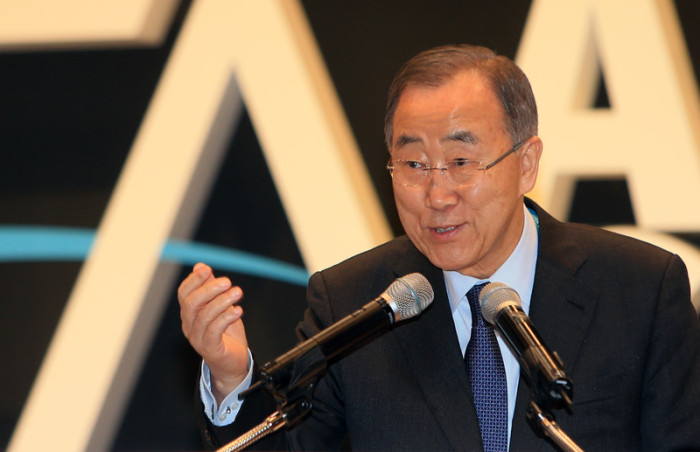 Der ehemalige UN-Generalsekretär Ban Ki-moon. Foto: epa/Yonhap