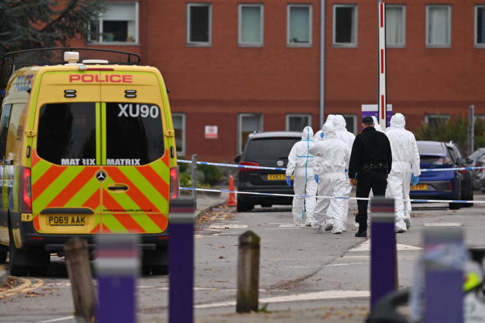 Die Folgen der Explosion vor dem Liverpooler Frauenkrankenhaus in Liverpool, Foto: epa/Stringer