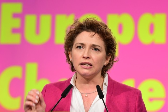 FDP-Vizevorsitzende und Spitzenkandidatin für die Europawahl Nicola Beer. Foto: epa/Clemens Bilan