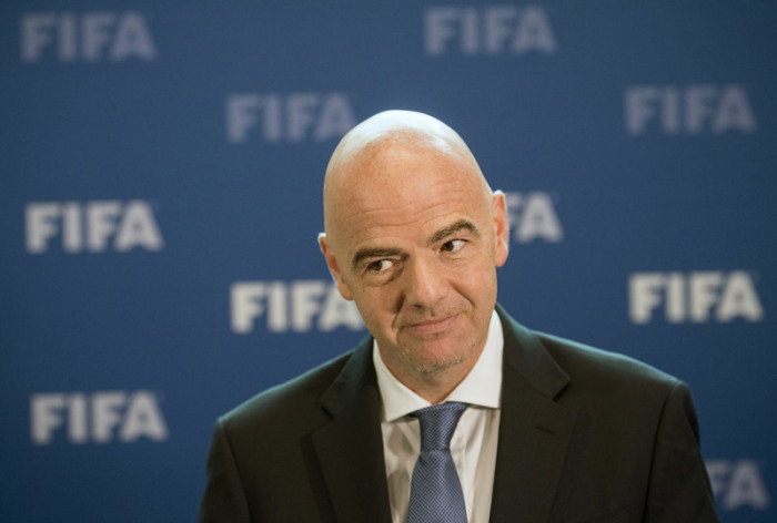 FIFA-Präsident Gianni Infantino. Foto: epa/Ennio Leanza