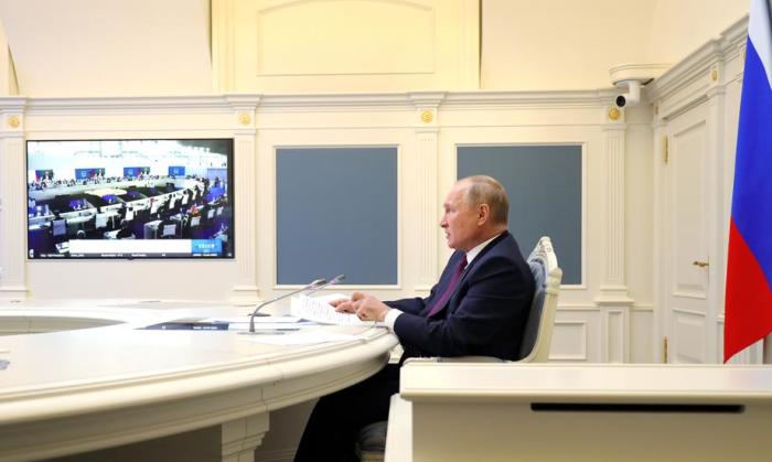 Wladimir Putin, der russische Präsident. Foto: epa/Evgeniy Paulin / Sputnik