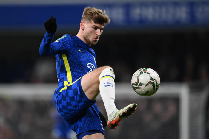 Timo Werner vom FC Chelsea in London. Foto: epa/Andy Rain