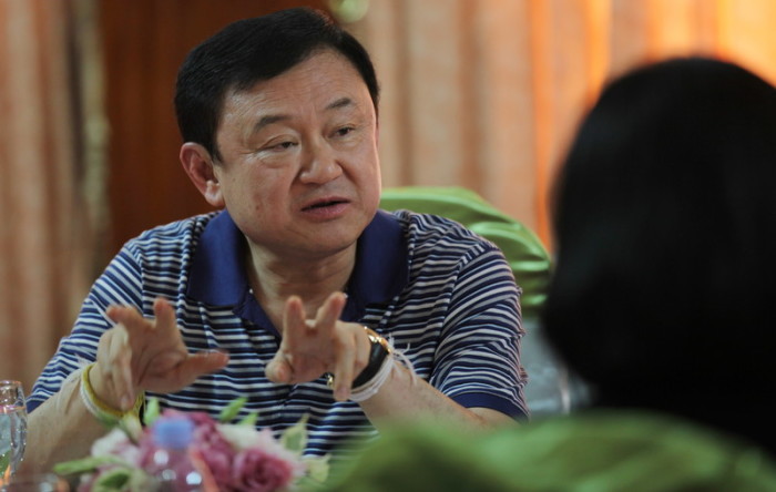 Eine Aufnahme von Thaksin Shinawatra aus dem Jahr 2012. Foto: epa/Mak Remissa