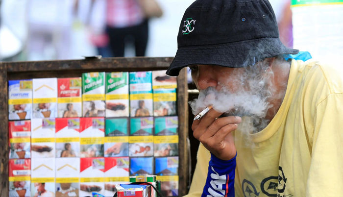 Tabakerzeugnisse werden in Thailand ab dem 12. September in standardisierten Verpackungen ohne Logos und Markenfarben verkauft. Foto: The Thaiger