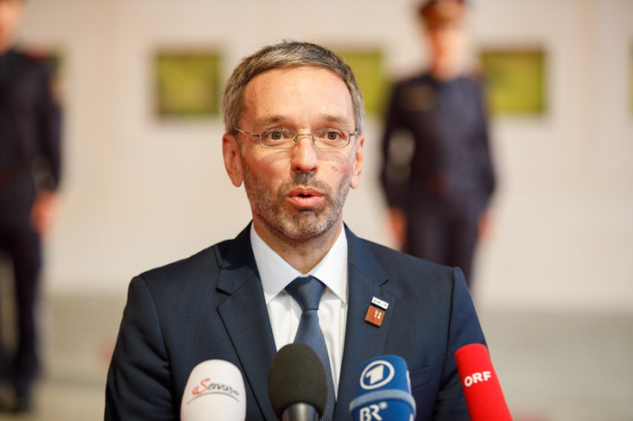 Österreichs Innenminister Herbert Kickl. Foto: epa/Florian Wieser