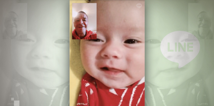 Barry Mutch hat sein zwei Monate altes Baby bisher nur per Video-Chat gesehen. Der frisch gebackene Vater verpasste die Geburt seines Sohnes in Thailand wegen der Corona-Reisebeschränkungen. Foto: The Nation