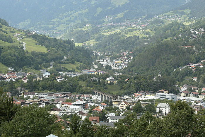 Landeck ist eine Stadt im österreichischen Bundesland Tirol. Archivfoto: Wikipedia