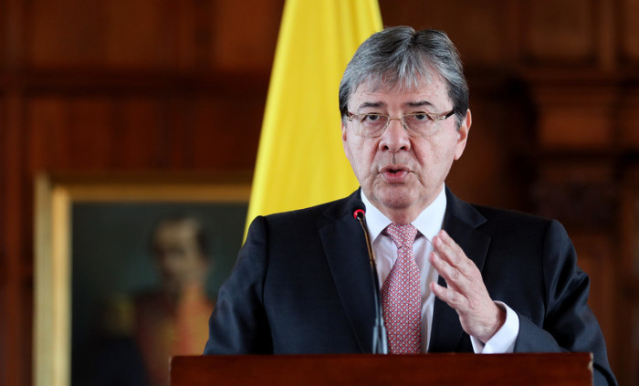 Kolumbiens Außenminister Carlos Holmes Trujillo. Foto: epa/Mauricio Duenas Castaneda