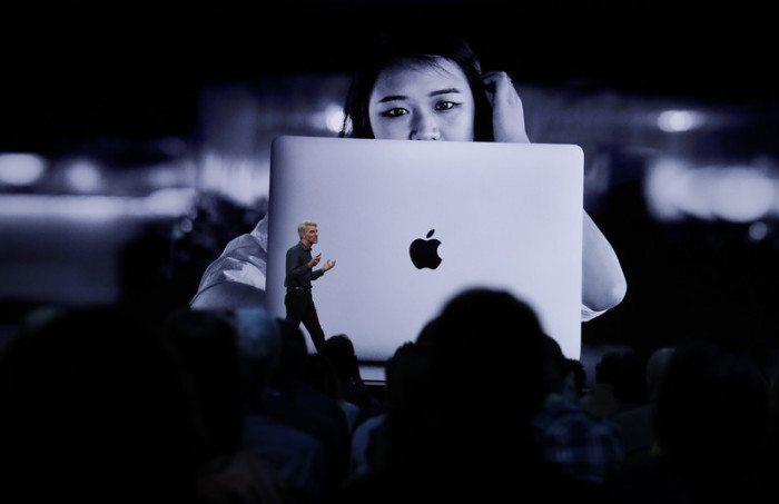 Die WWDC 2019 von Apple im McEnery Convention Center in San Jose. Foto: epa/Monica Davey
