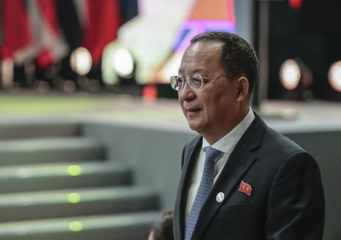Außenminister Ri Yong Ho. Foto: epa/Francis R. Malasig