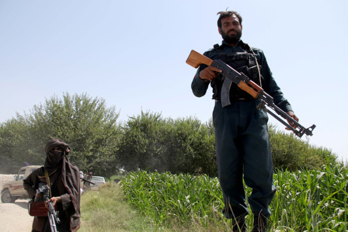 Afghanische Sicherheitskräfte. Foto: epa/Watan Yar