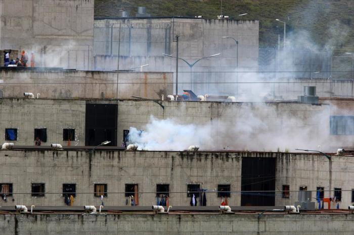 Bei Ausschreitungen in drei Gefängnissen in Ecuador sind mehr als 70 Menschen gestorben. Foto: epa/Robert Puglla