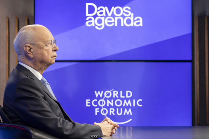 Gründer und Exekutivvorsitzender des Weltwirtschaftsforums (WEF), der Deutsche Klaus Schwab. Foto: epa/Salvatore Di Nolfi