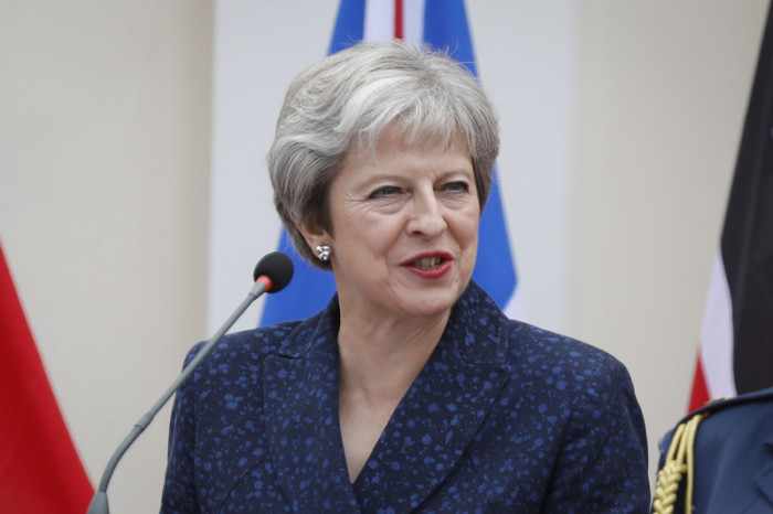 Die britische Premierministerin Theresa May. Foto: epa/Dai Kurokawa