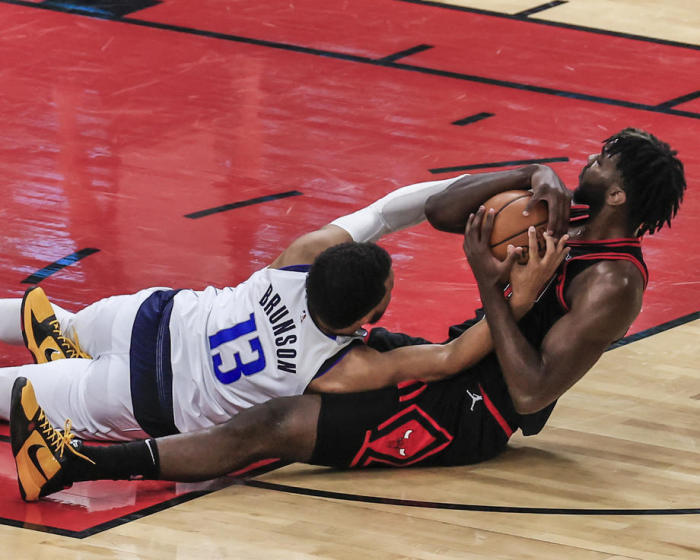 Spiel Dallas Mavericks gegen Chicago Bulls. Foto: epa/Tannen Maury