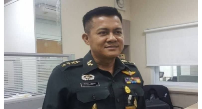 Isoc-Sprecher Generalmajor Pirawat Saengthong. Foto: The Nation