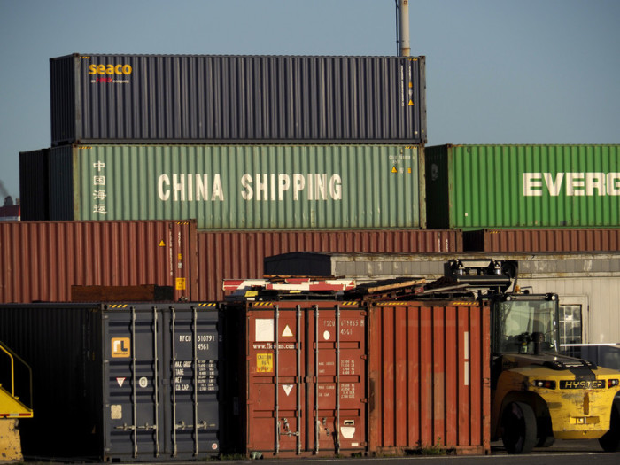 Containerhafen in Oakland, Kalifornien.Foto: epa/John G. Mabanglo