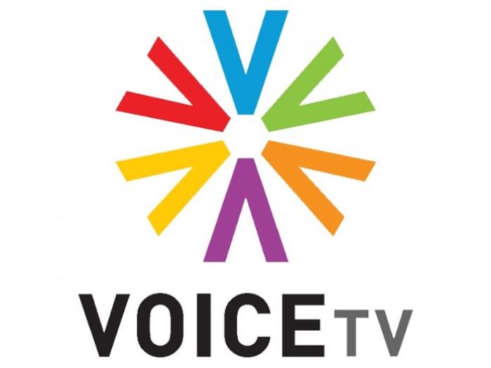 Foto: Voice TV logo. Image: Voice TV / Wikimedia Commons