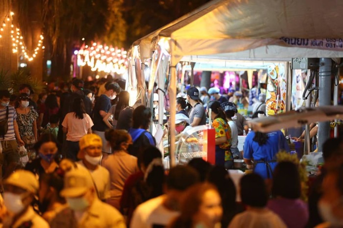 Ein Besucheraufkommen, wie in Vor-Corona-Zeiten, erfreut sich dieses Wochenende Pattaya. Das „Colours of the East Festival“ erweist sich als Erfolg auf der ganzen Linie. Bild: PR Pattaya