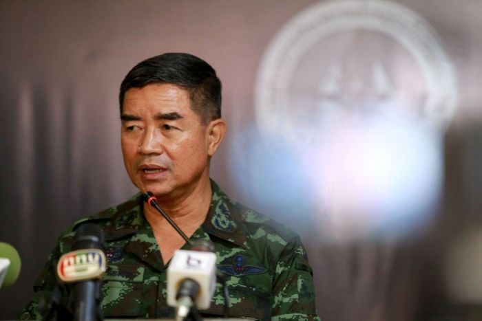 General Chalermchai Sitthisart, Armeechef und Generalsekretär des Militärrates NCPO. Foto: The Nation