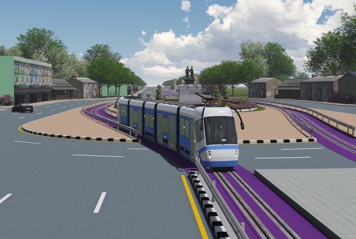 Bau der Stadtbahn im Jahr 2021 geplant