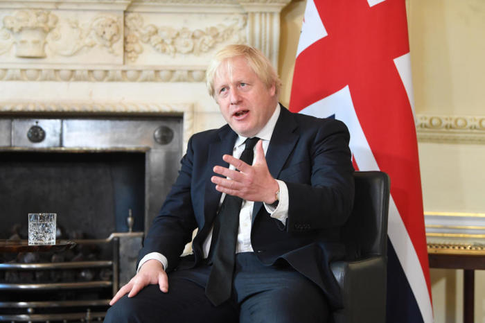 Britischer Premierminister Boris Johnson in London. Foto: epa/Neil Hall