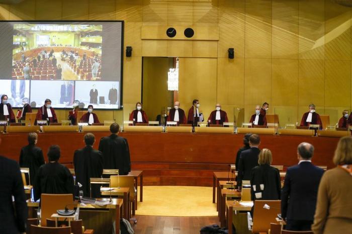 Die Richter des Gerichtshofs der Europäischen Union haben ihren Sitz am Europäischen Gerichtshof (EuGH) in Luxemburg. Foto: epa/Julien Warnand