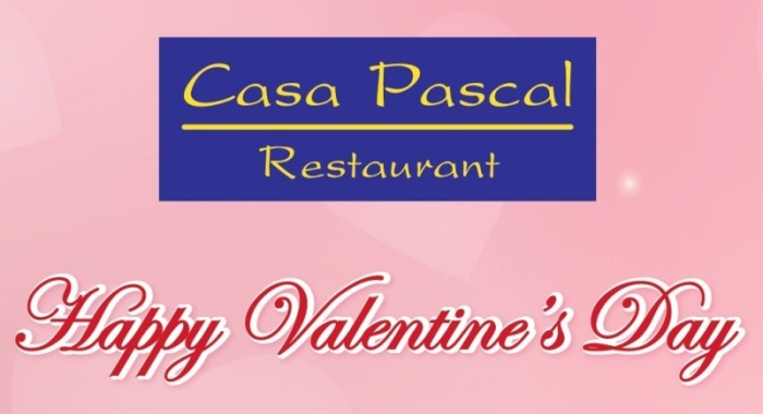 Valentinstagmenü im Restaurant Casa Pascal