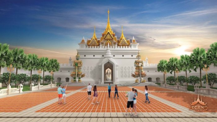 Unter dem Motto „Million Stories in One“ hat sich der neueste Freizeitpark Pattayas auf die Fahne geschrieben, thailändische Kultur und Geschichte als Touristenmagnet zu vermarkten. Fotos: Legend Siam