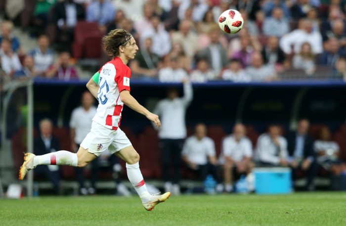 Der kroatische Fußballstar Luka Modric. Foto: epa/Mahmoud Khaled