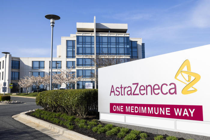 Einer der beiden US-Hauptsitze des Pharma- und Biotechnologieunternehmens AstraZeneca in Gaithersburg. Foto: epa/Jim Lo Scalzo